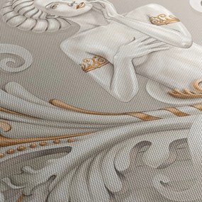 Tablou - Imagine a zeiței într-un fundal ornamental (150x105 cm)