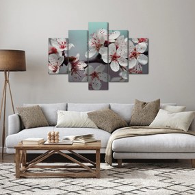Tablou cu floare - roșie (150x105 cm)