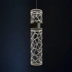 Lustră LED pe cablu LAGOS LED/8W/230V, aurie