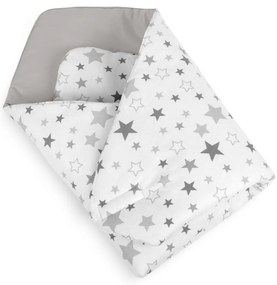 Bellatex Înveliș pentru copii Stele gri , 75 x 75cm