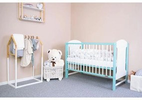 New Baby Crib Elsa, alb-mint