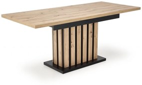 Set masa extensibila Lamello L130-180 cm + 4 scaune K520 negru