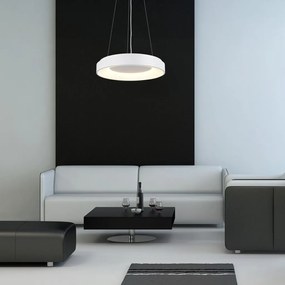 Lustra LED cu telecomanda design modern Ceilo alb 48cm