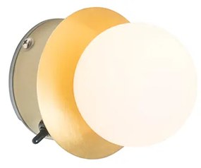 Aplic modern auriu IP44 - Cederic