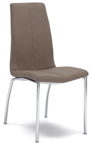 STONES Scaun din piele ecologică 43cm X 44cm H. 92cm | Aosom Romania
