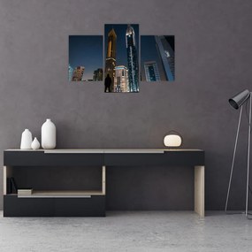 Tablou cu orașul nocturn (90x60 cm)