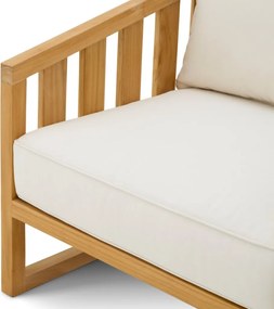 Fotoliu LUX pentru exterior din lemn de tec Aruba