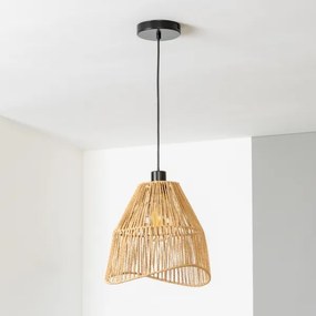 Brilagi - Lustră LED suspendată pe cablu CERIA BOHO, 1xE27/40W/230V, Ø 30 cm, maro