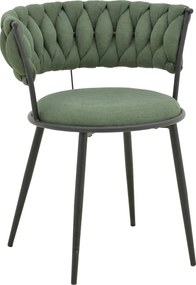 Scaun Bucatarie/Dining Akisa Textil Verde