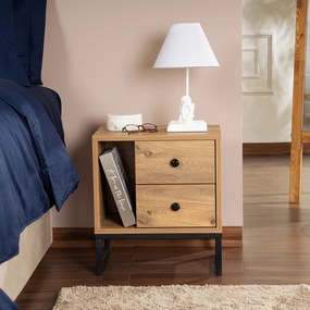 Măsuță de noptieră Glimmer Atlantic Pine