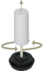 SET 4x lampă solară LED 4xLED/3,6V 1xAAA IP44 100 mAh