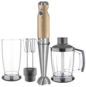 Mixer vertical 4 în 1 1200W/230V oțel inoxidabil/auriu Sencor