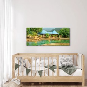 Shanghai hotel park (120x50 cm)