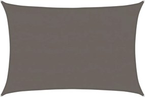 vidaXL Pânză parasolar, antracit, 5x6 m, HDPE, 160 g/m²