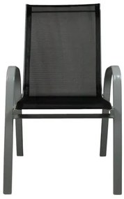 Set de mobilier de grădină, 7 bucăți de antracit