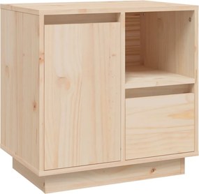 vidaXL Noptieră, 50x34x50 cm, lemn masiv de pin