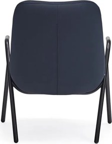 Fotoliu Teulat Dins, înălțime 90 cm, albastru închis