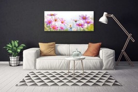 Tablou pe panza canvas Flori roz Floral