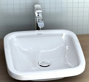 Lavoar baie pe blat, patrat Duravit Durastyle 43x43 cm