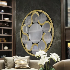 Oglinda decorativa design de lux Zendaya 120cm