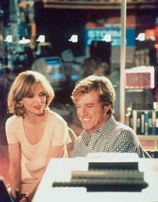 Fotografie Michelle Pfeiffer And Robert Redford, Up Close & Personnal 1996 Directed By Jon Avnet