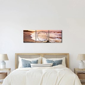 Tablou - Mare (cu ceas) (90x30 cm)