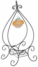 Suport pentru plante Aldotrade, 49 x 34 x 101,5 cm, negru N5516