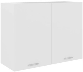 vidaXL Dulap suspendat “Lyon”, alb, 80 x 31 x 60 cm, lemn prelucrat