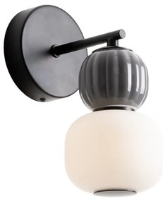 Aplica de perete LED Modern gri inchis