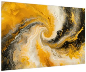 Tablou - Abstractizare în spirală (90x60 cm)