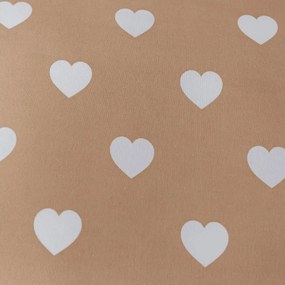 Lenjerie de pat din microfibra CARAMHEART maro Dimensiune lenjerie de pat: 2 buc 70 x 90 cm | 200 x 220 cm