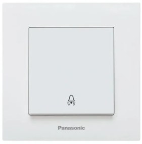 Intrerupator cu revenire "Sonerie" Karre Plus Panasonic, ST, alb