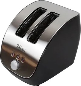 Prajitor de paine ZIlan, 2felii, 6 nivele de prajire,1000 W, inox