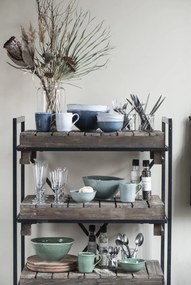 IB Laursen Bol mare din ceramica albastra LIGHT BLUE DUNES