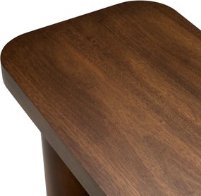 Consola LUX din Lemn, Furnir Okoume, Lindbrook 150x40cm