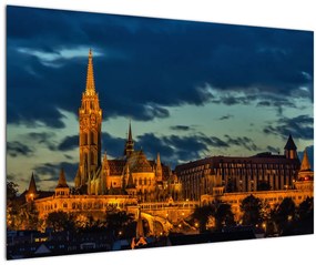Tablou cu construcție iluminată (90x60 cm)