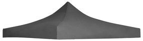 vidaXL Acoperiș cort de petrecere, antracit, 3 x 3 m