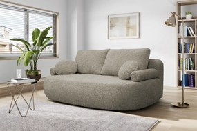Canapea extensibilă, gri-bej Taupe, ARAGON