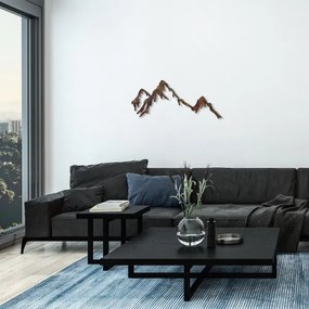 Decorațiune de perete 45x70 cm metal munte