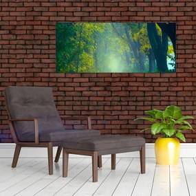Tablou cu drum dea lungul cu copaci (120x50 cm)