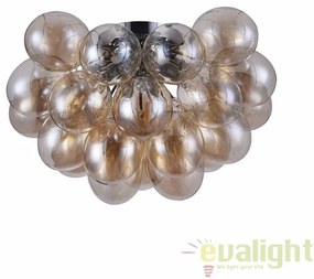 Plafoniera design modern Balbo chihlimbar MOD112CL-08G