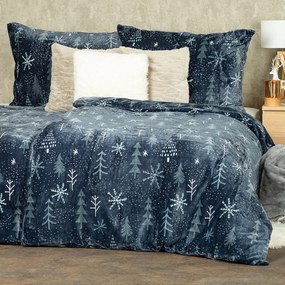 Lenjerie de pat din microflanel 4Home Silent night, 160 x 200 cm, 70 x 80 cm