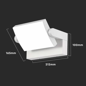 Aplică LED de exterior LED/17W/230V 3000K IP65 albă