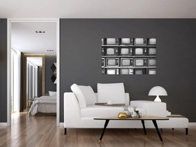Tablou - Retro TV (90x60 cm)