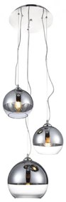 Lustra design modern Silver Ball 3