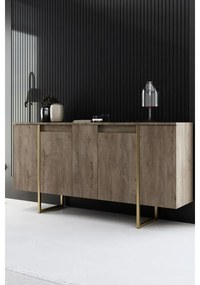 Dulap Luxe Walnut and Gold