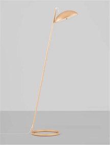 Lampadar, lampa de podea LED Flute auriu