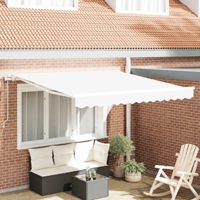 vidaXL Marchiză Alb 300 x 250 cm Alb