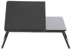 Masa laptop Thomas, negru, 55x32x23 cm