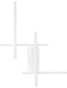 Aplica de perete LED design modern APECHO alb